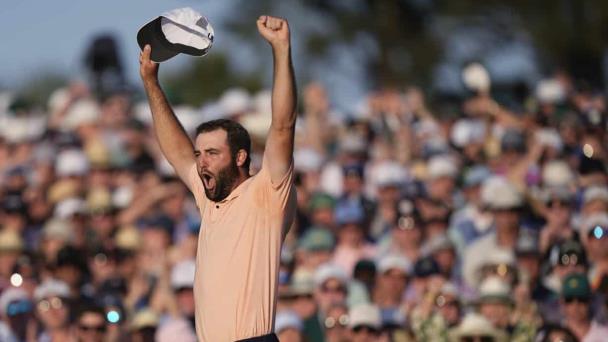 Scottie Scheffler está imparable: gana otro saco verde del Masters