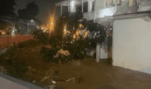 Al menos 177 viviendas afectadas en Las Terrenas por inundaciones; cayeron 228 milímetros de agua