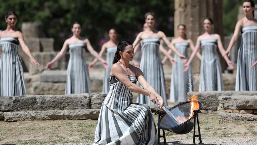 París 2024 entra en su recta final con el encendido de la llama el martes en la antigua Olimpia