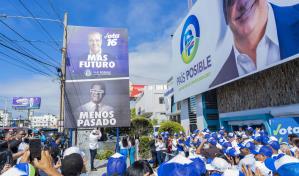 Milton Morrison lanza críticas a la vieja política y llama a votar por Abinader