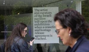 Artistas de Israel posponen exposici&oacute;n en la Bienal de Venecia