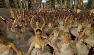 Cientos de bailarinas en puntas imponen un nuevo récord Guinness en Nueva York