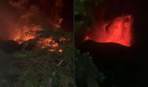 Cientos de evacuados por erupción de volcán en Indonesia