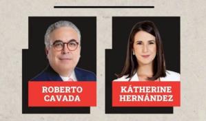 Roberto Cavada y Kátherine Hernández serán los moderadores del debate presidencial de ANJE