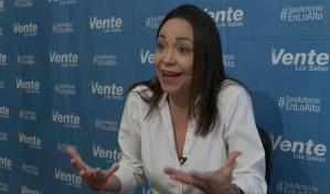 María Corina Machado pide a los venezolanos en el exterior organizarse para los comicios