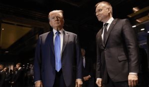 Trump trata con el presidente de Polonia subir el gasto de defensa al 3 % en la OTAN