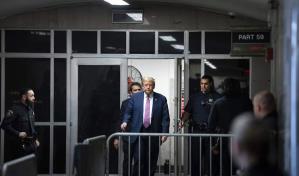 Eligen a todos los miembros de jurado para juicio a Trump en Nueva York