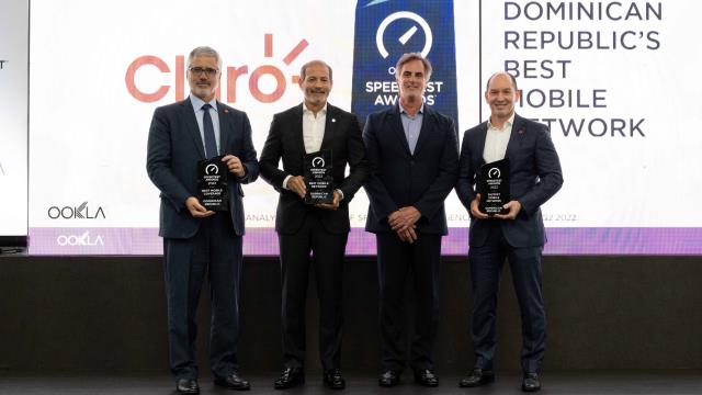 Claro sigue sumando premios, recibe seis nuevos prestigiosos reconocimientos de Speedtest