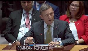 Canciller dominicano irá a la ONU para dar seguimiento a la situación en Haití