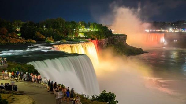 Esperan un millón de personas en las Cataratas del Niágara para ver el eclipse total solar