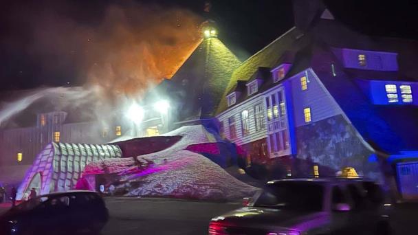 Un incendio daña parcialmente el hotel donde se filmó El resplandor