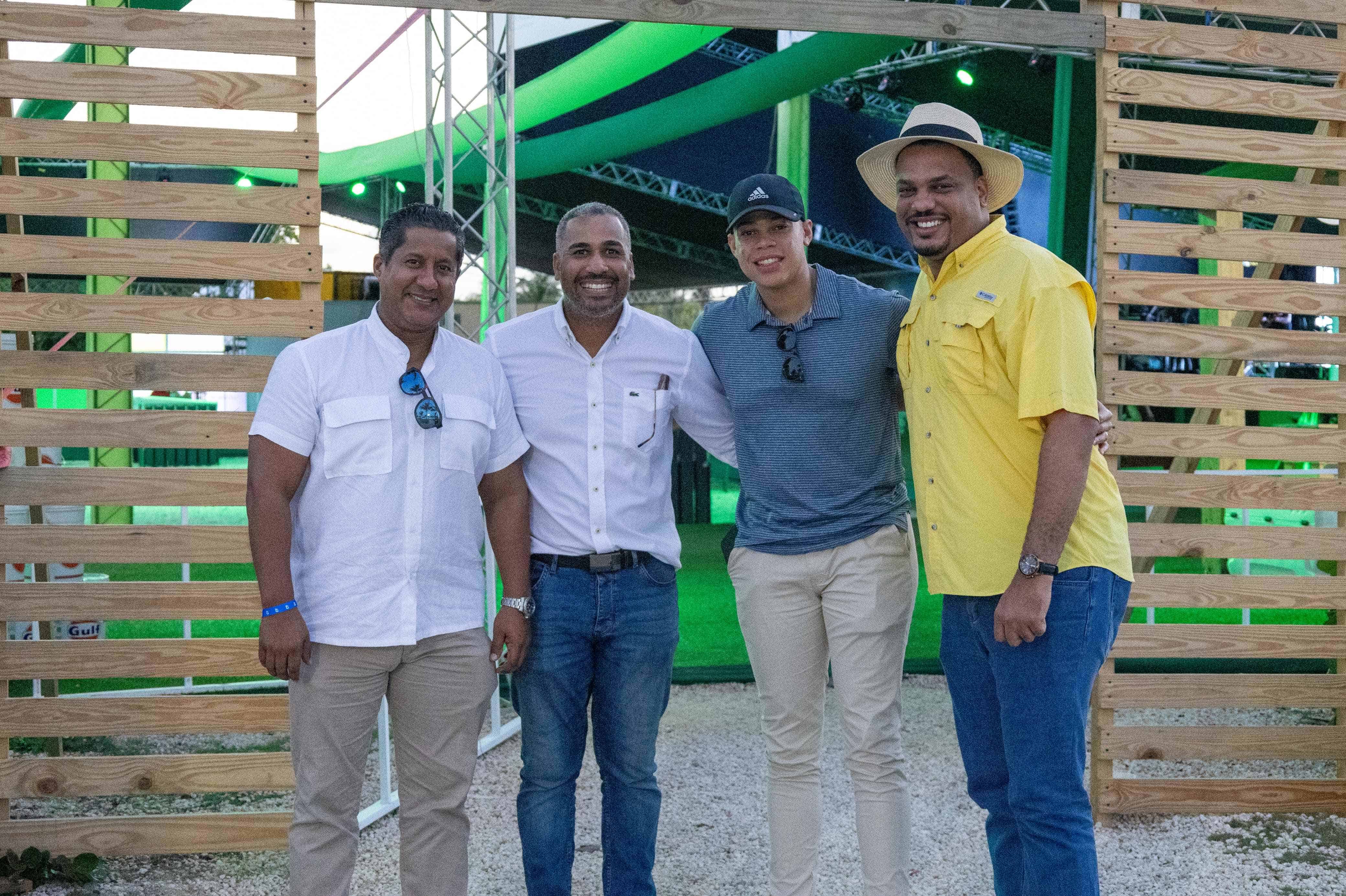 Ariel Polanco Capriles, Billy Calderon, Oliver Ramírez y Jaan Carlos Mercedes.