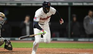 Estevan Florial disparó tres imparables y ayudó al triunfo de Cleveland