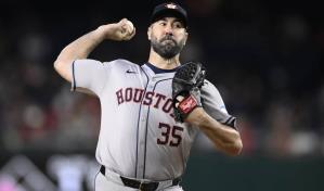 Verlander logra debut eficiente en la campaña; Astros se imponen 5-3 a Nacionales