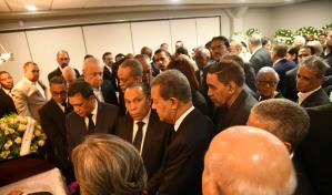 Leonel Fernández y Danilo Medina despiden a Franklin Almeyda