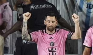 Messi brilla con doblete en triunfo del Inter Miami, 3-1 sobre Nashville