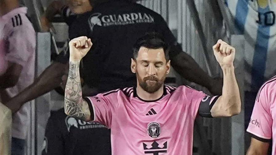 Messi brilla con doblete en triunfo del Inter Miami, 3-1 sobre Nashville