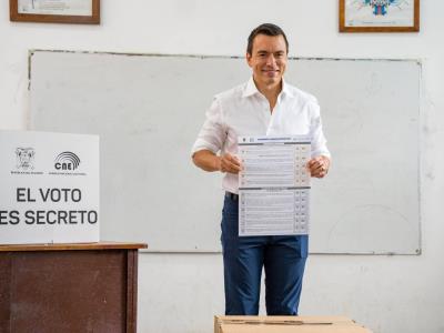 Daniel Noboa tras referéndum: El Ecuador ha hablado