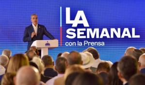 Presidente Abinader dice no ha recibido ni acepta presión por el tema haitiano