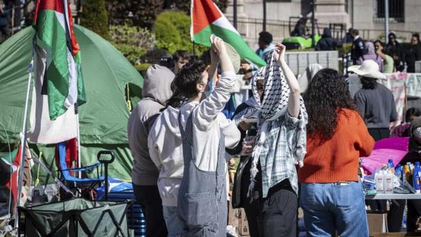 Varias universidades de EE. UU. registran protestas a favor de los palestinos