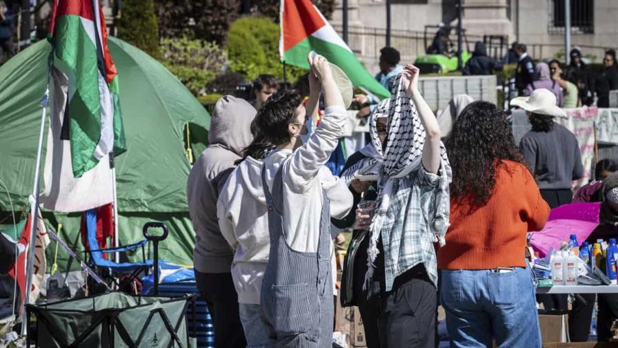 Varias universidades de EE. UU. registran protestas a favor de los palestinos