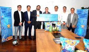 Arroz La Garza hace donativo a Save The Children