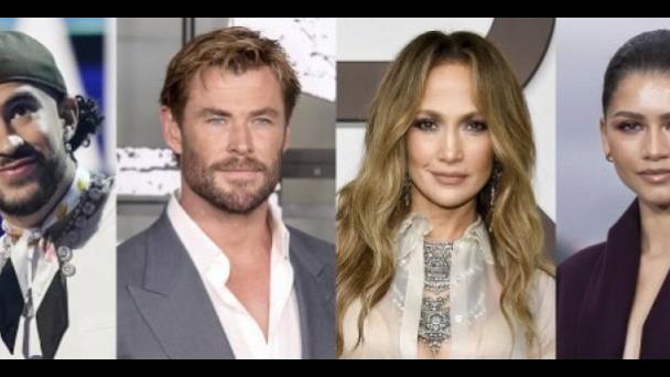 Jennifer López, Bad Bunny, Chris Hemsworth y Zendaya, los anfitriones de la Met Gala 2024