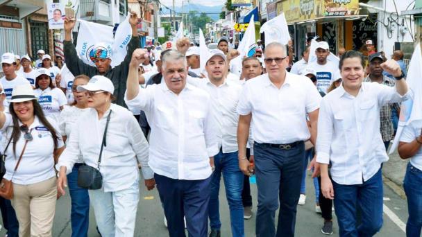 Miguel Vargas y su compañero de boleta encabezarán actos el fin de semana