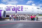 Arajet fomenta la aviación entre estudiantes con programa “Piloto por un día”