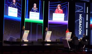 Las cifras de Zoraima Cuello que inquietaron a Raquel Peña en el debate vicepresidencial