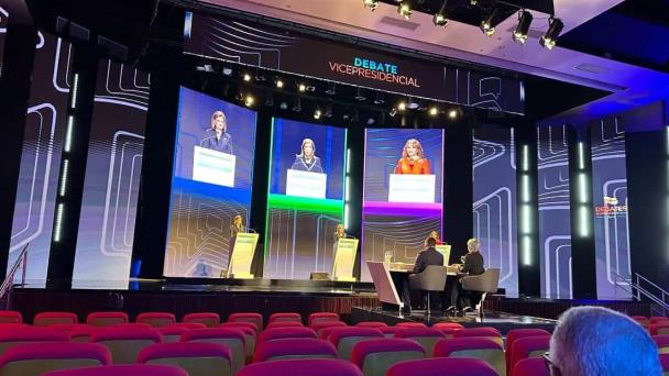Zoraima, Ingrid y Raquel protagonizan el primer debate vicepresidencial