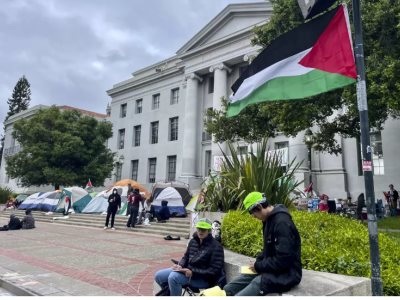 Estudiantes de EE.UU. intensifican protestas contra guerra en Gaza