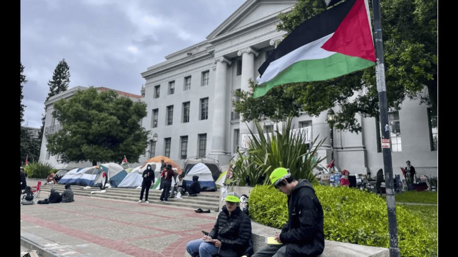 Empezó en Columbia, y ahora estudiantes de todo EE.UU. intensifican protestas contra guerra en Gaza
