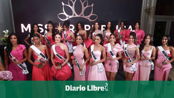 18 candidatas luchan para coronarse Miss República Dominicana