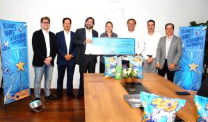 Arroz La Garza entrega donativo a Save The Children