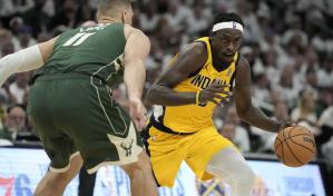 Siakam guía a Pacers a triunfo ante Bucks, para igualar serie 1-1