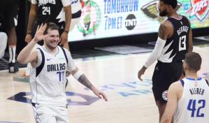 Doncic e Irving guían a Mavs a triunfo sobre Clippers, para igualar serie