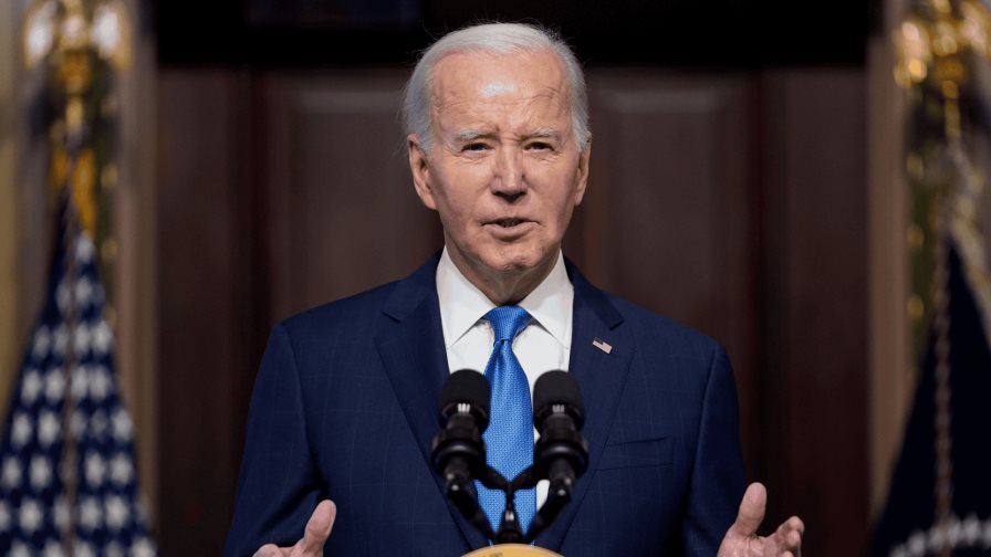 Joe Biden dice estar feliz de tener un debate contra Donald Trump