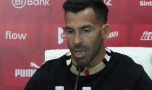 Carlos Tevez fue ingresado en un hospital tras sufrir un fuerte dolor en el pecho