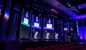 Candidatos presidenciales defienden sus propuestas en debate