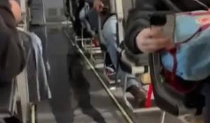 Misterioso l&iacute;quido se filtra por el pasillo desde el ba&ntilde;o, en un vuelo de Spirit con destino a NJ