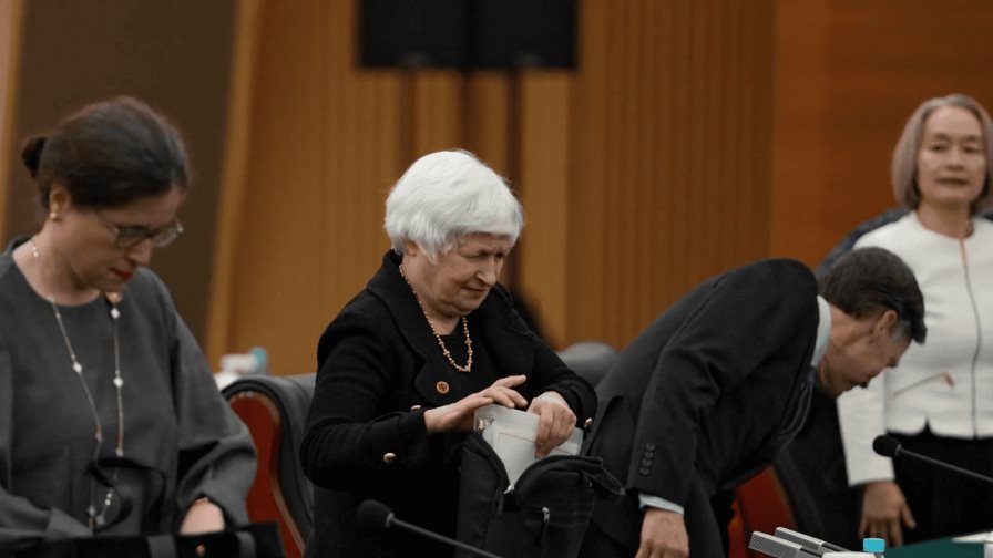 Yellen celebra la aprobación del Senado de un paquete de ayuda militar para Ucrania