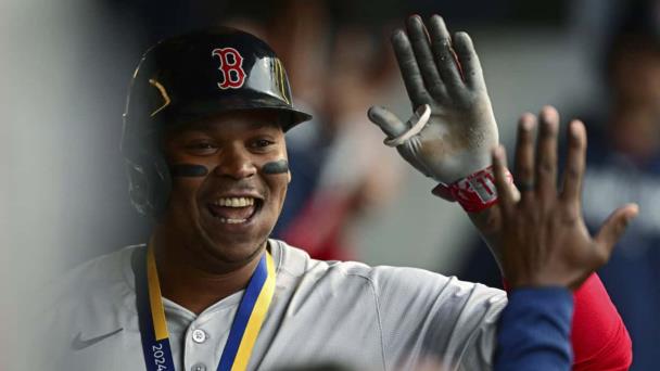 Rafael Devers busca tener en Boston dos campañas consecutivas de 30 o más jonrones