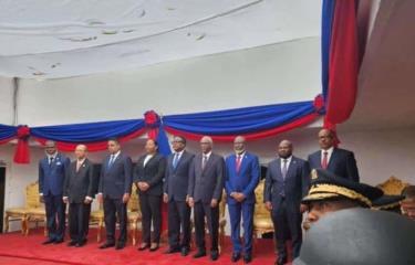 Consejo Presidencial pide colaboración en Haití; fuerte tiroteo por juramentación