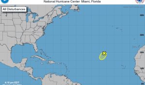 Se forma zona de baja presión en el Atlántico fuera de temporada de huracanes