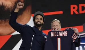 Noche de quarterbacks; Caleb Williams, Jayden Daniels y Drake Maye, lideran el draft