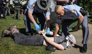 Mientras algunas universidades negocian con manifestantes propalestinos, otras recurren a la policía