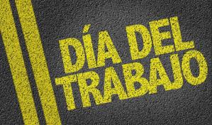 El 1 de mayo, Día del Trabajo, se labora y se cambia para el lunes 29 de abril