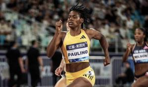 Marileidy Paulino vuelve a la pista en la Liga Diamante, en China