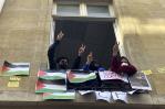 Estudiantes parisinos se unen a la ola de protestas universitarias propalestinas